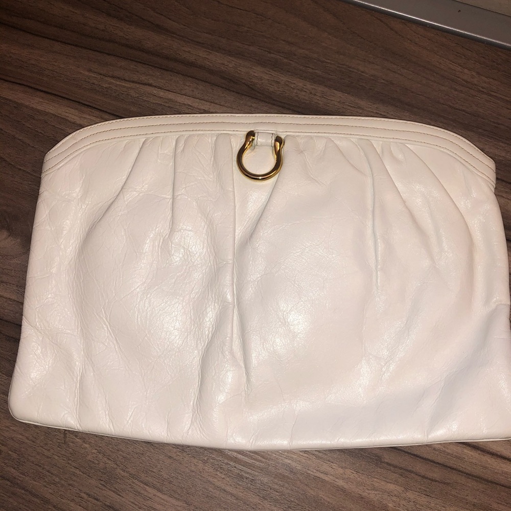 White purse